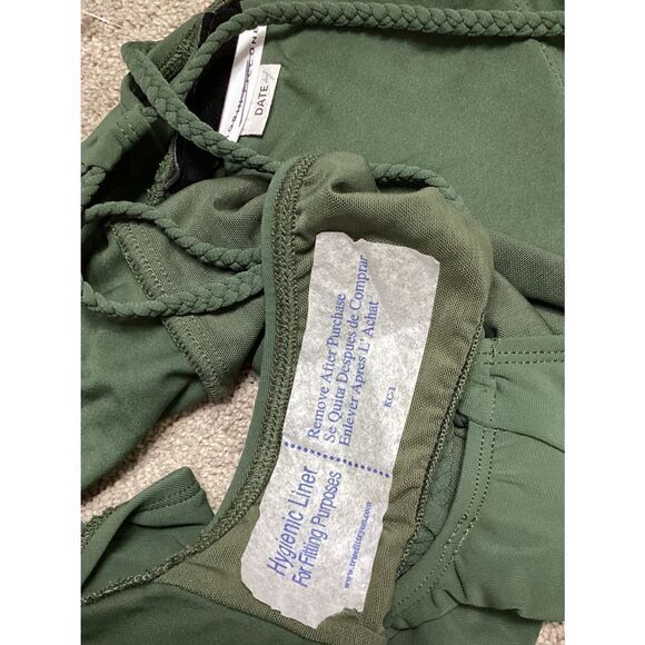 New. Robin Piccone rubine luca high neck one piece cut out swimsuit. - Picture 5 of 6